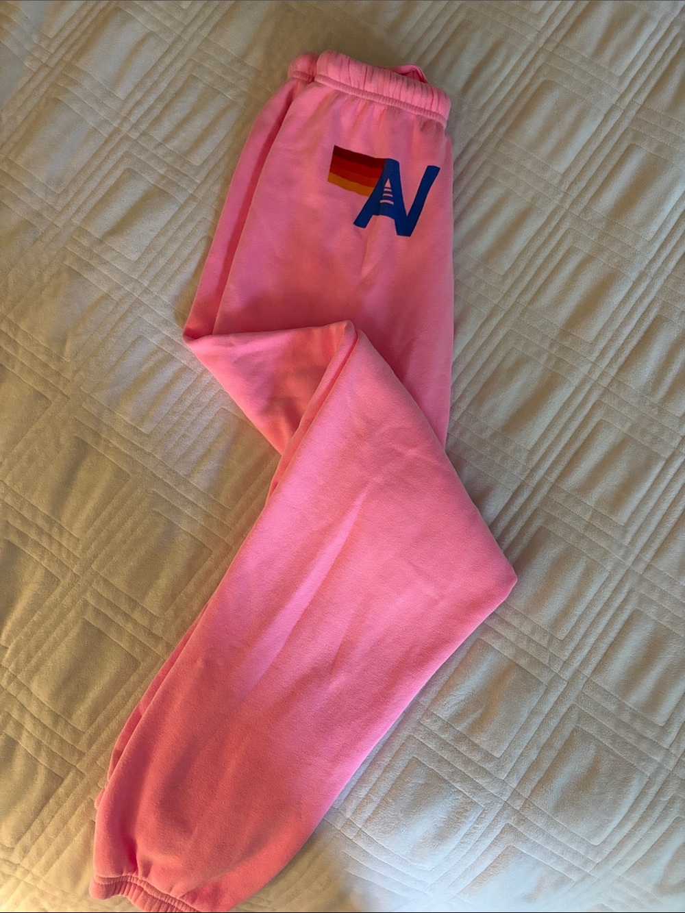 Aviator Nation Pink Sweatpants size medium